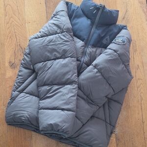 Gerry Puffer Jacket - Gray and Black